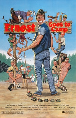 Ernest Goes to Camp (1987) original movie poster for sale at Original Film Art - Vintage Movie Posters