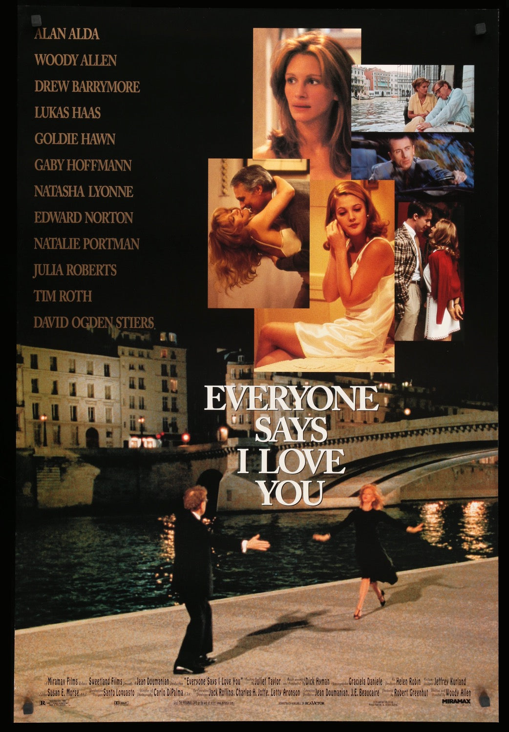 Everyone Says I Love You (1996) original movie poster for sale at Original Film Art