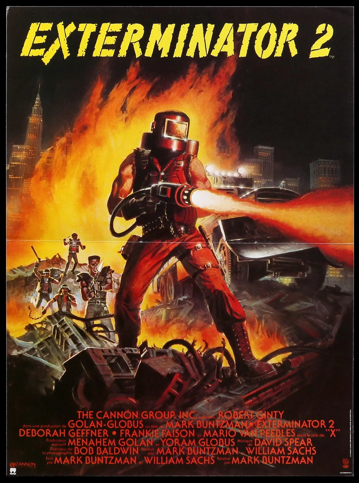 Exterminator 2 (1984) original movie poster for sale at Original Film Art