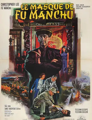 Face of Fu Manchu (1965) original movie poster for sale at Original Film Art - Vintage Movie Posters