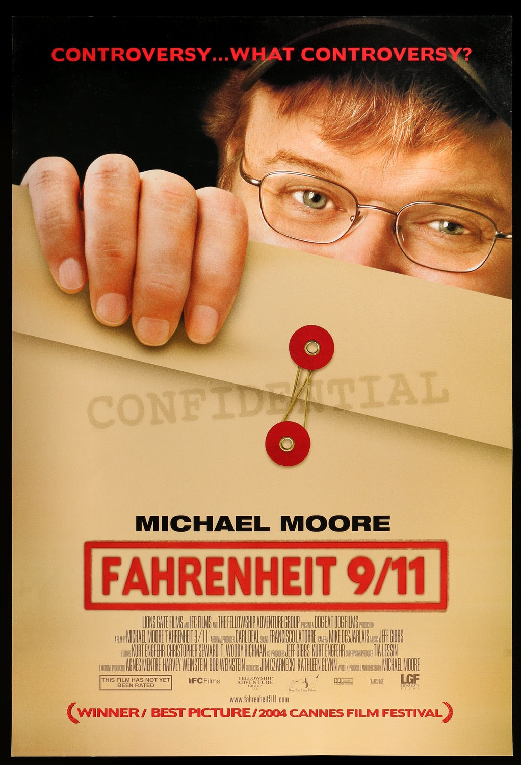 Fahrenheit 9/11 (2004) original movie poster for sale at Original Film Art