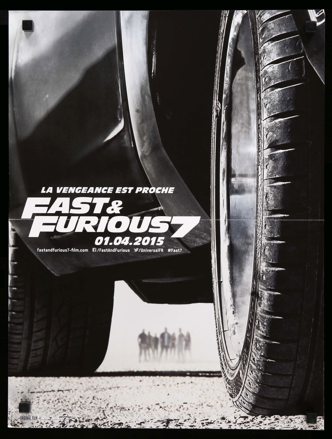 Furious 7 (2015) original movie poster for sale at Original Film Art - Vintage Movie Posters