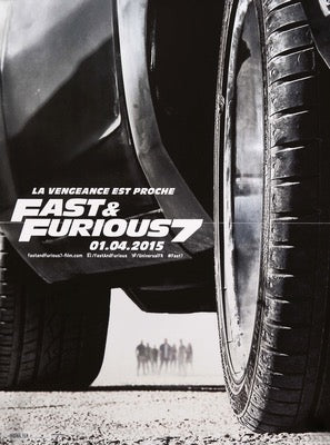 Furious 7 (2015) original movie poster for sale at Original Film Art