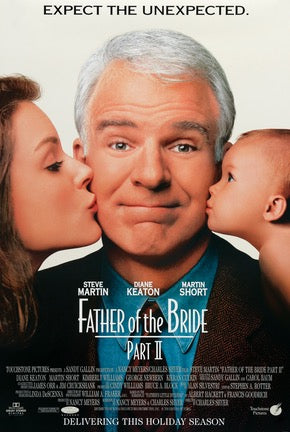 Father of the Bride Part II (1995) original movie poster for sale at Original Film Art