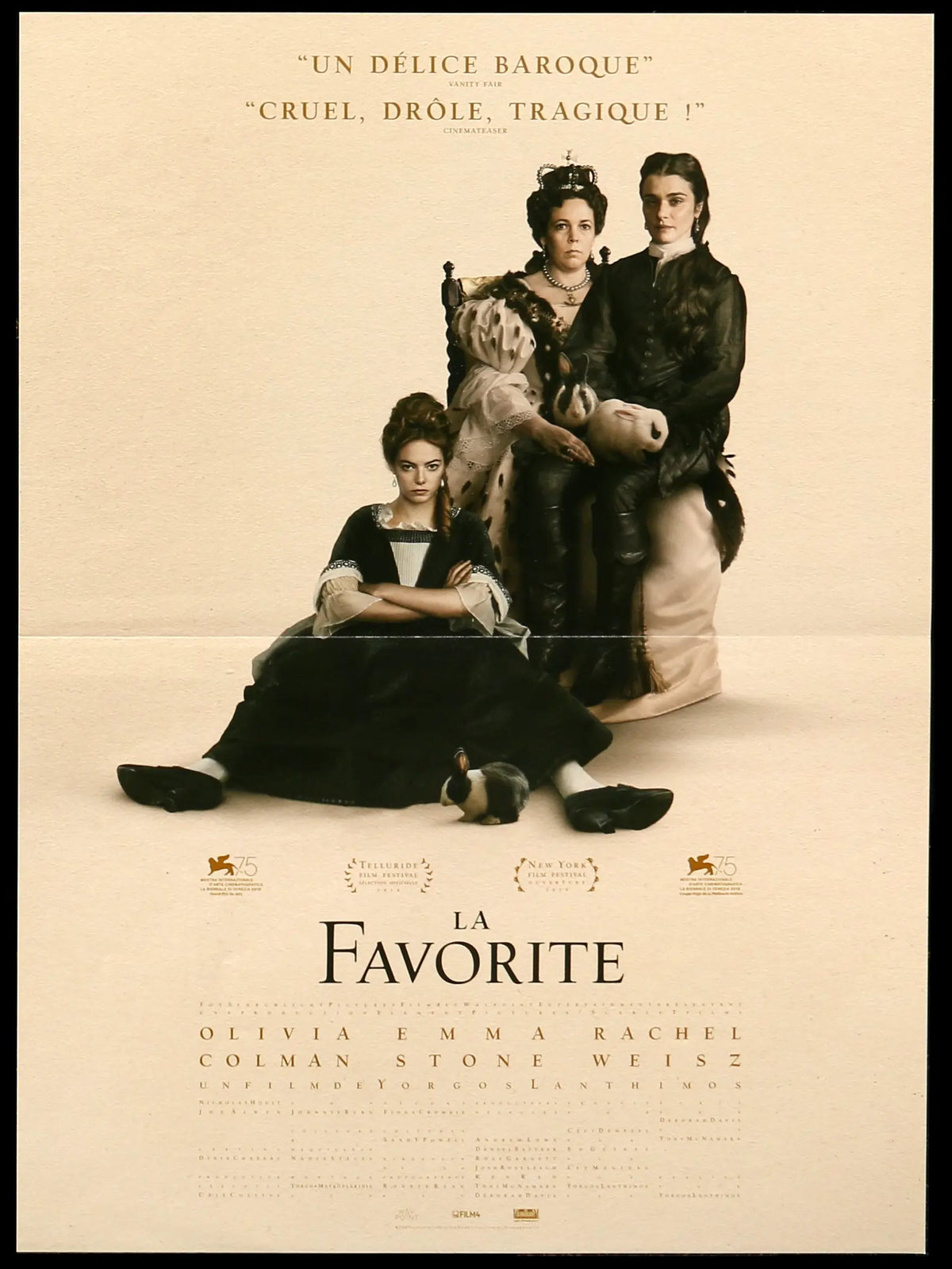 Favourite (2018) original movie poster for sale at Original Film Art