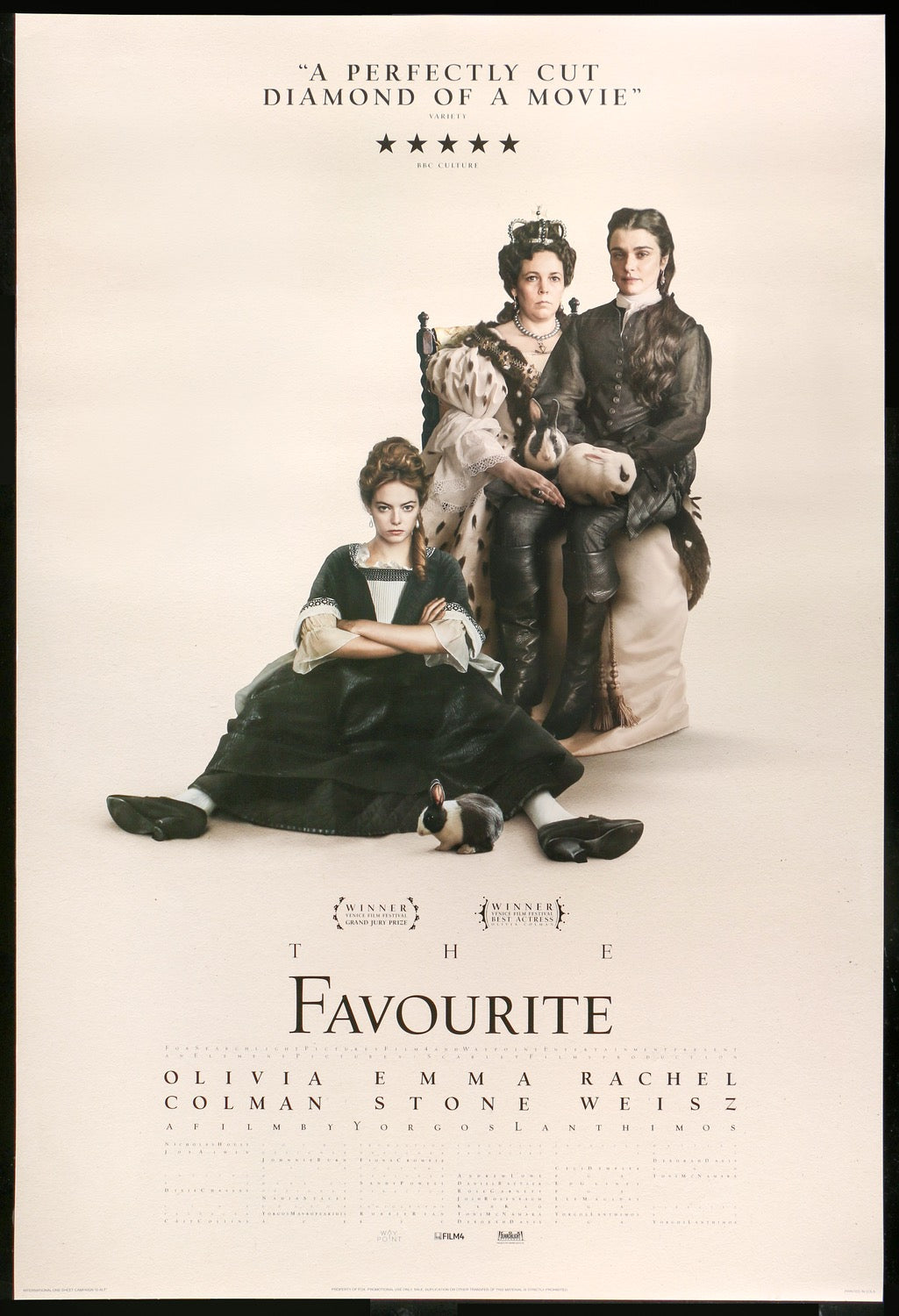 Favourite (2018) original movie poster for sale at Original Film Art