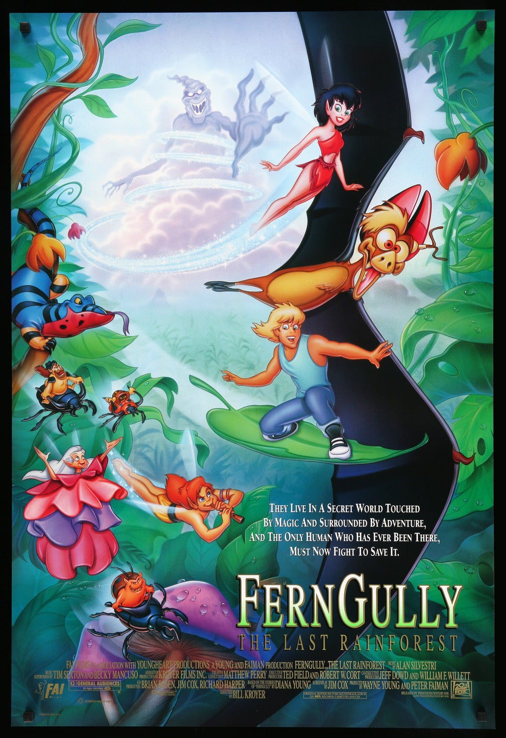 FernGully - The Last Rainforest (1992) original movie poster for sale at Original Film Art - Vintage Movie Posters