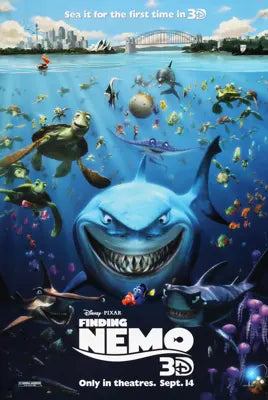 Finding Nemo (2003) original movie poster for sale at Original Film Art - Vintage Movie Posters