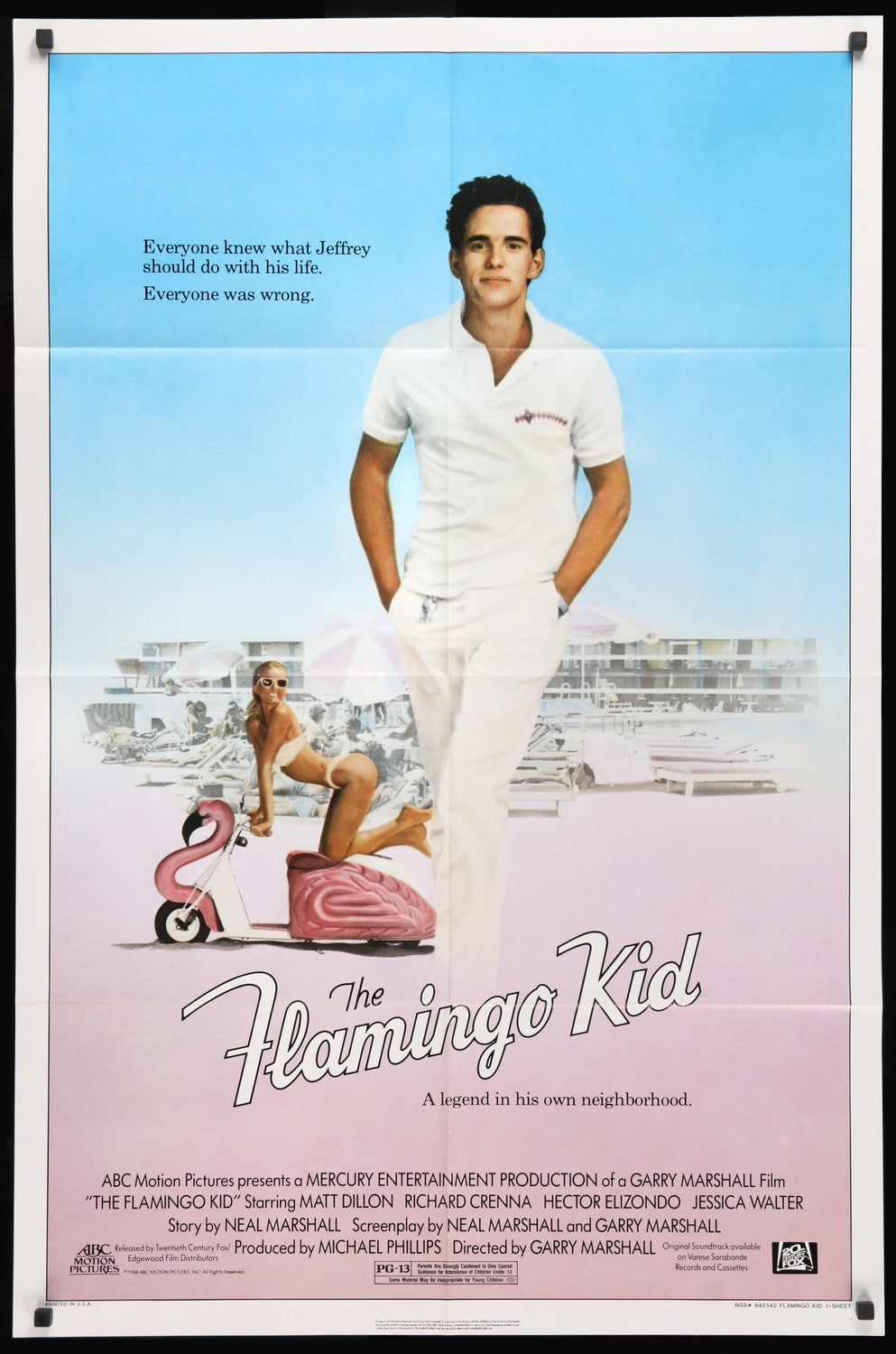 Flamingo Kid (1984) original movie poster for sale at Original Film Art