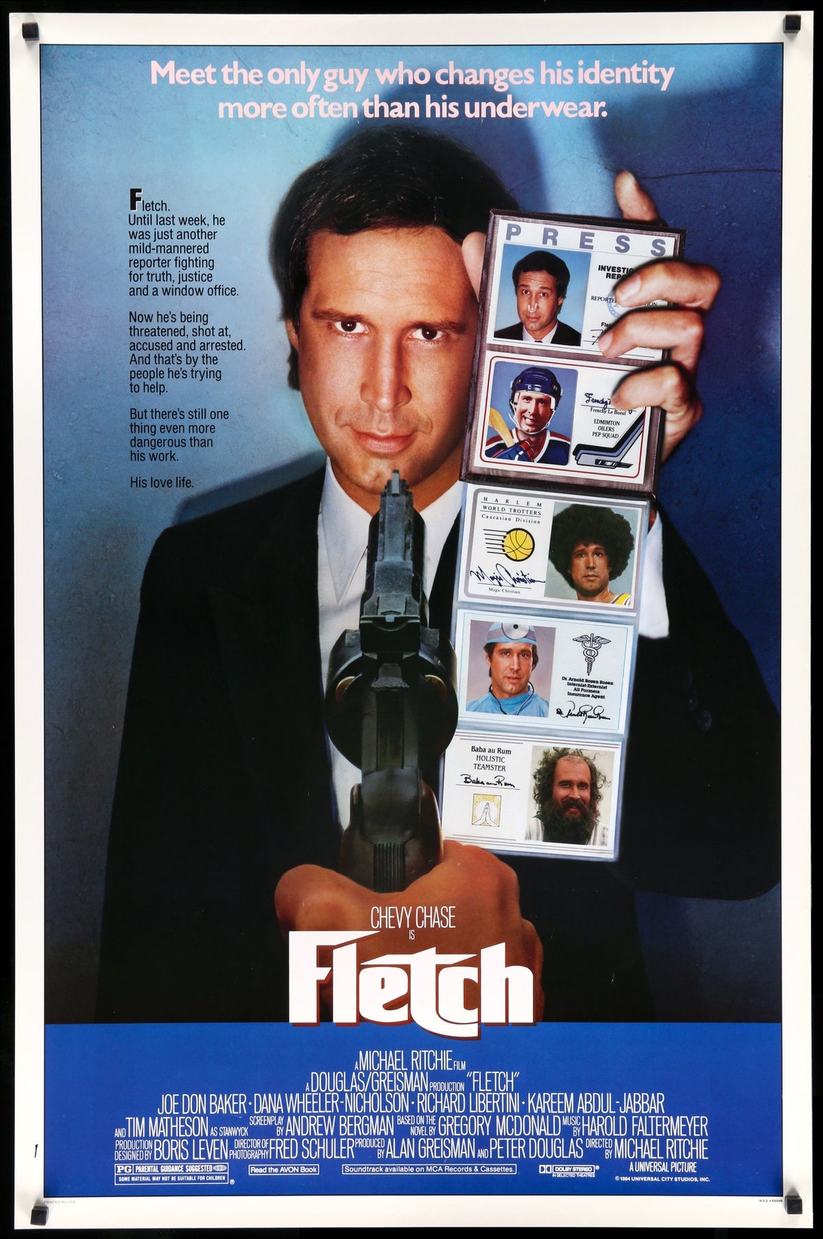 Fletch (1985) original movie poster for sale at Original Film Art