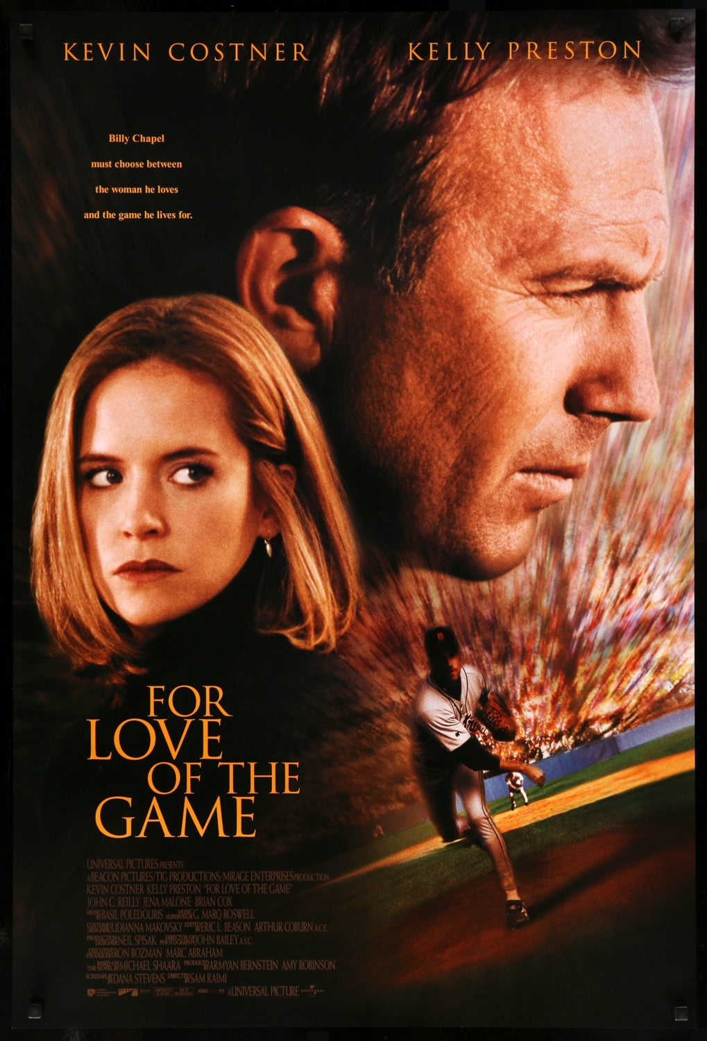 For Love of the Game (1999) original movie poster for sale at Original Film Art