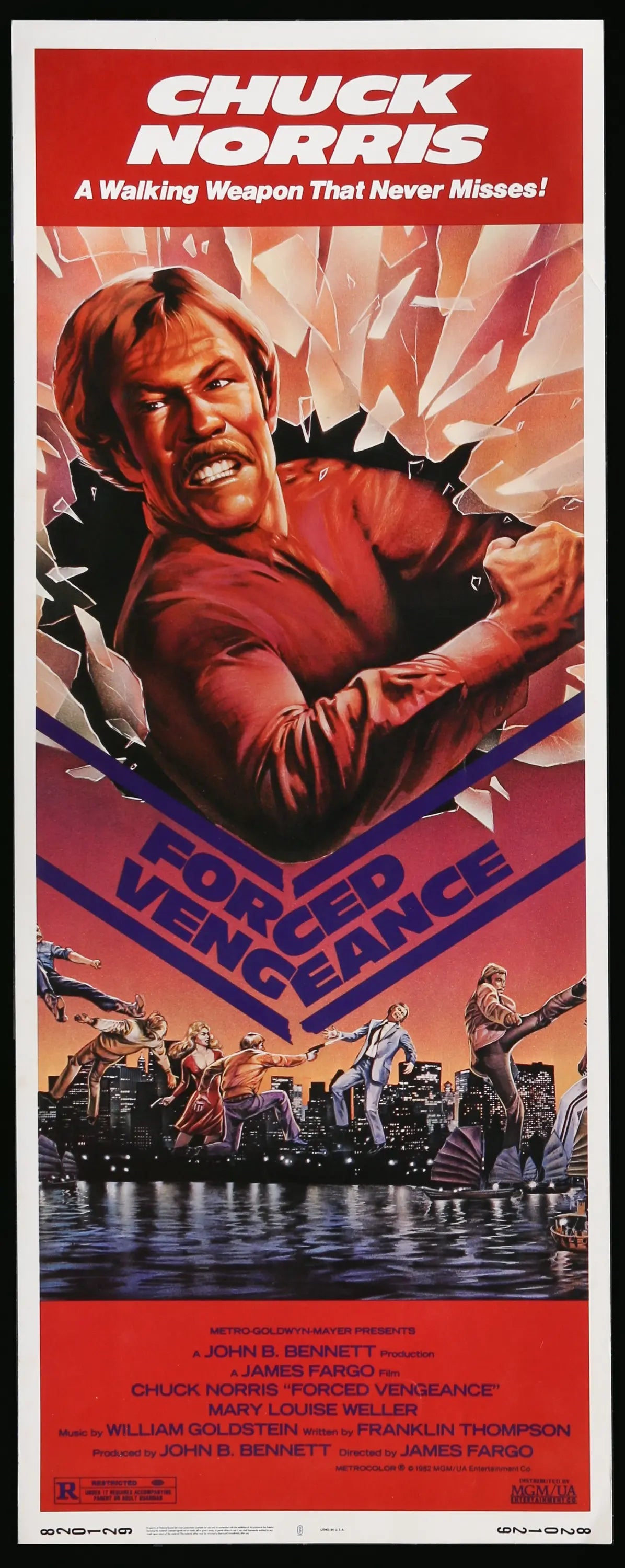 Forced Vengeance (1982) original movie poster for sale at Original Film Art - Vintage Movie Posters