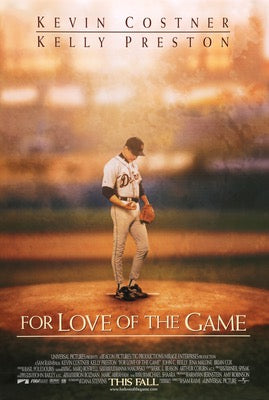 For Love of the Game (1999) original movie poster for sale at Original Film Art - Vintage Movie Posters