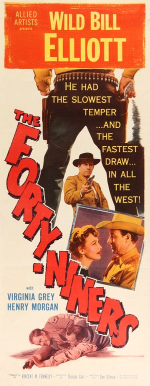 Forty-Niners (1954) original movie poster for sale at Original Film Art - Vintage Movie Posters