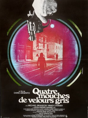 Four Flies on Grey Velvet (1971) original movie poster for sale at Original Film Art - Vintage Movie Posters