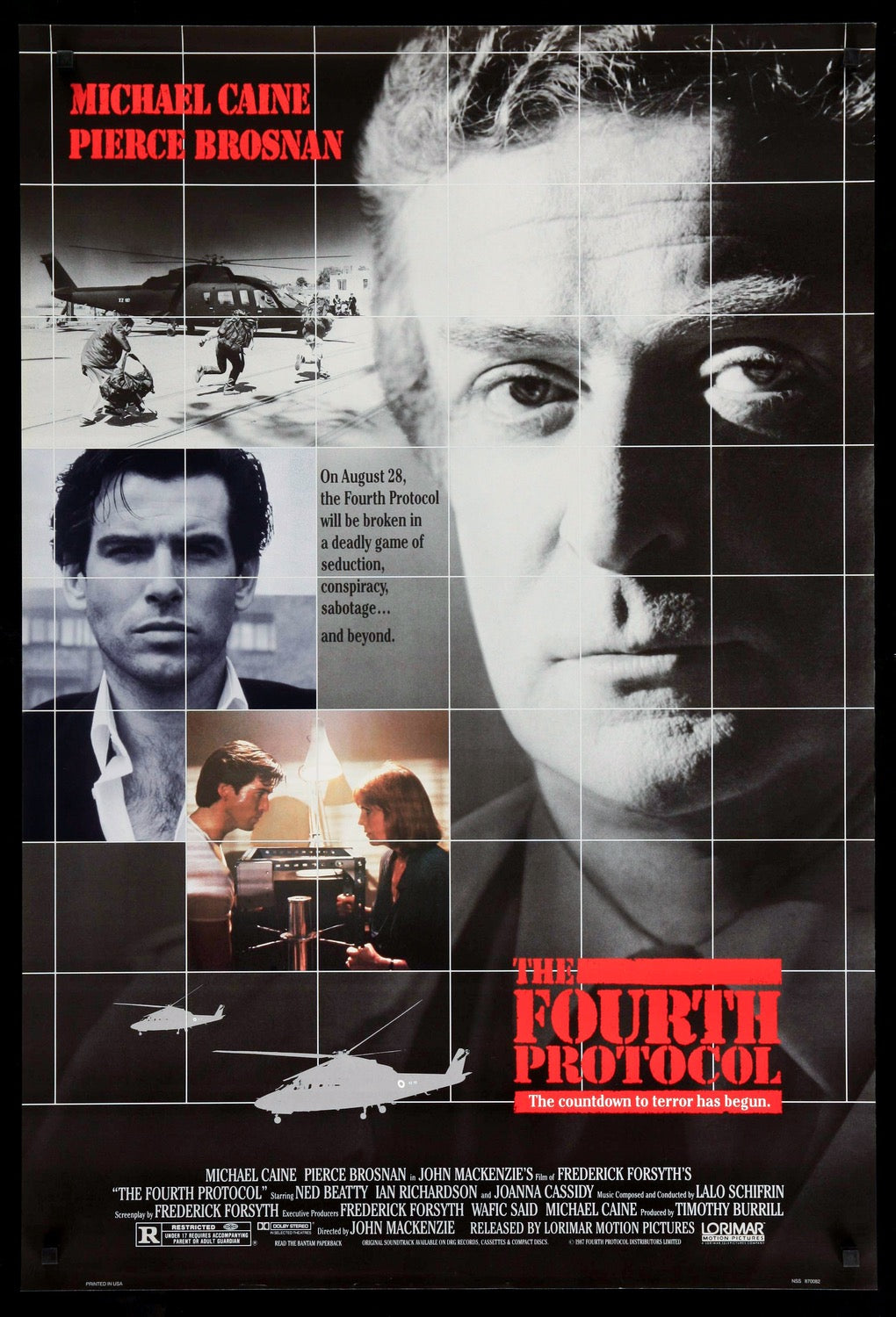 Fourth Protocol (1987) original movie poster for sale at Original Film Art - Vintage Movie Posters