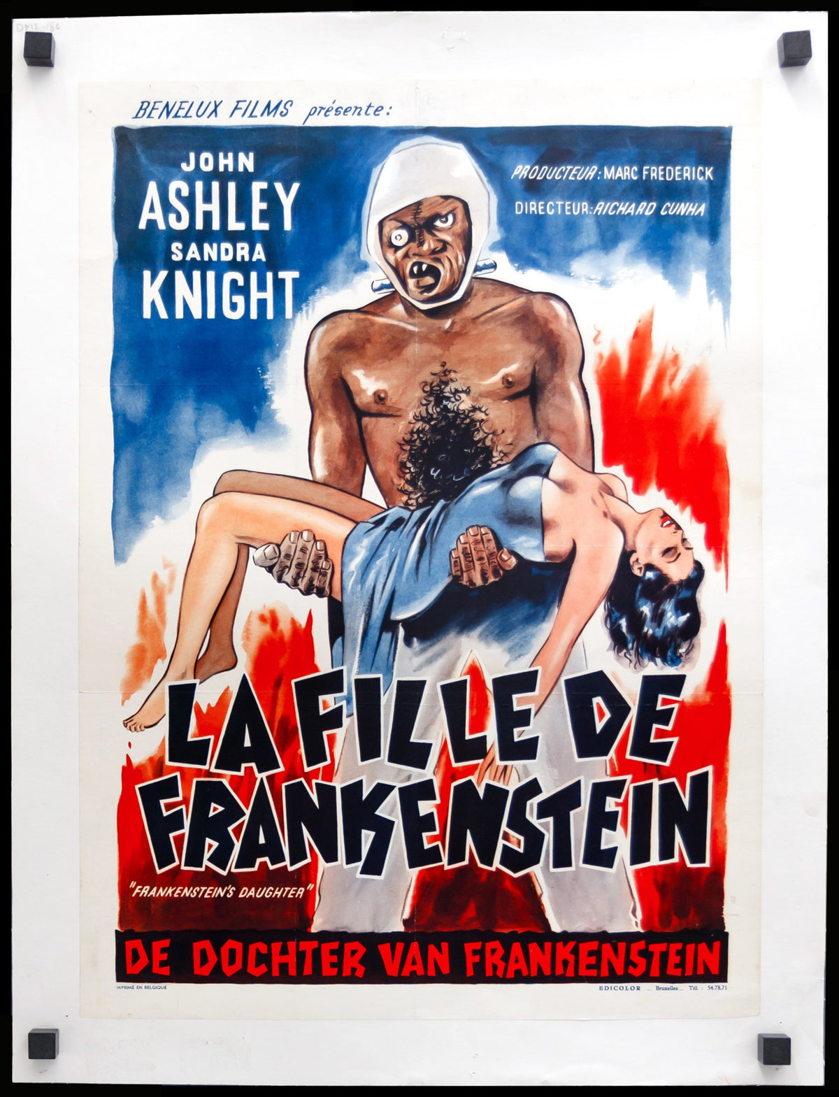 Frankenstein&#39;s Daughter (1958) original movie poster for sale at Original Film Art - Vintage Movie Posters