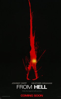 From Hell (2001) original movie poster for sale at Original Film Art - Vintage Movie Posters