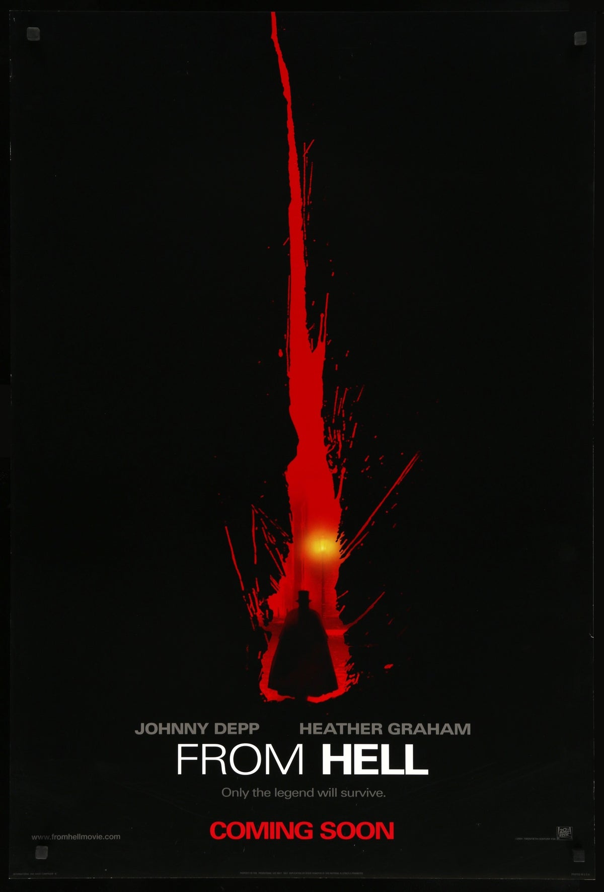 From Hell (2001) original movie poster for sale at Original Film Art