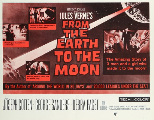 From the Earth to the Moon (1958) original movie poster for sale at Original Film Art - Vintage Movie Posters