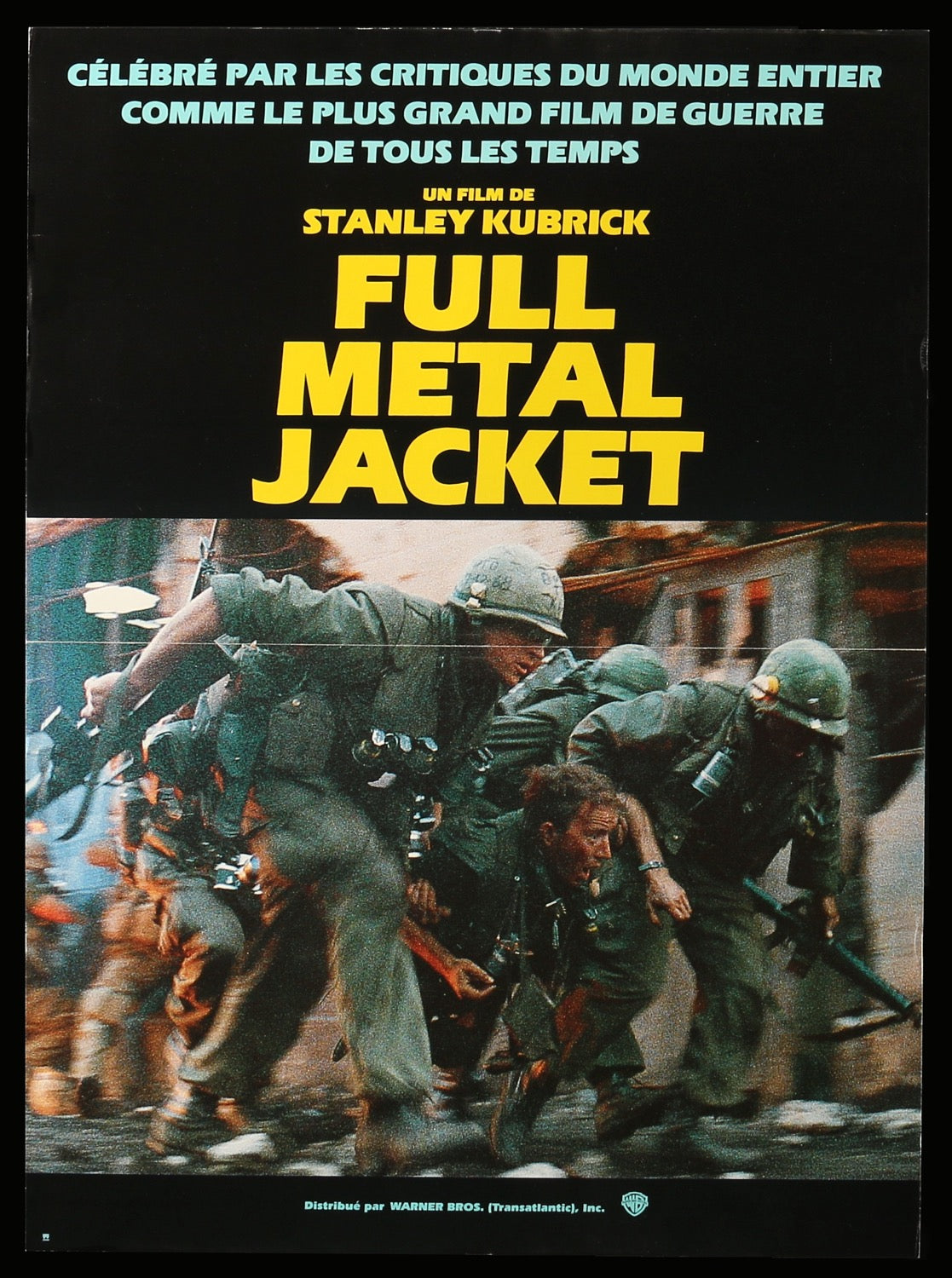 Full Metal Jacket (1987) original movie poster for sale at Original Film Art - Vintage Movie Posters