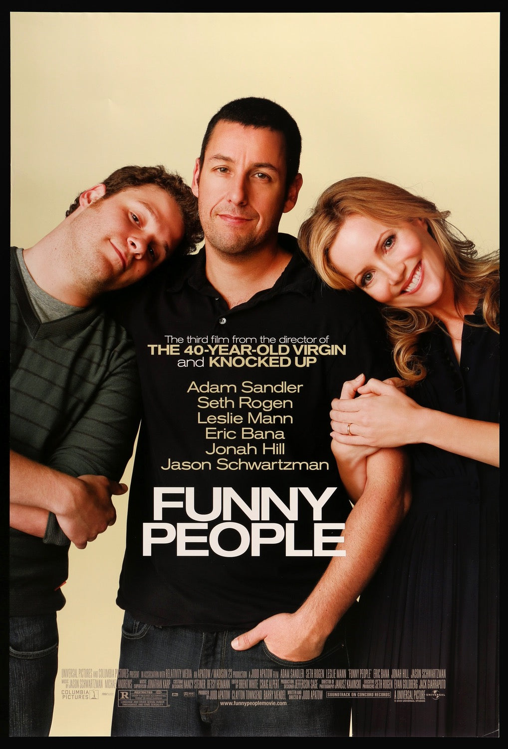 Funny People (2009) original movie poster for sale at Original Film Art