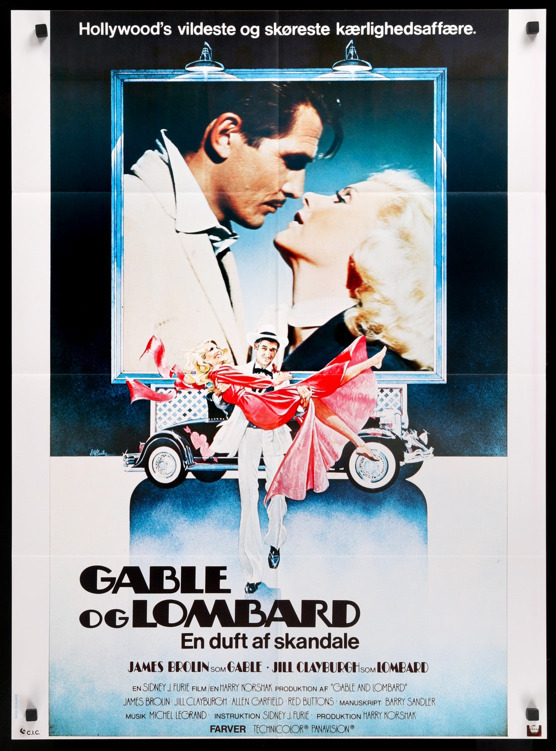 Gable and Lombard (1976) original movie poster for sale at Original Film Art