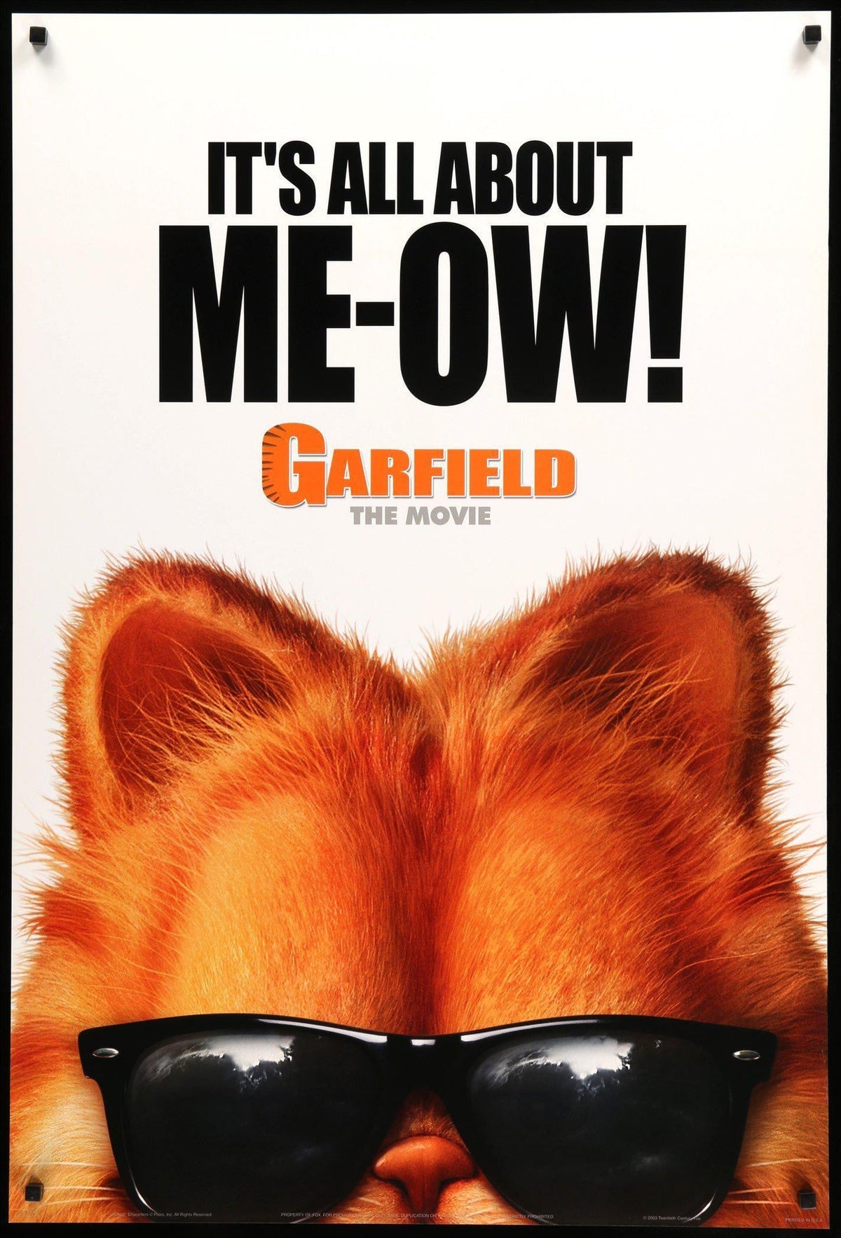 Garfield: The Movie (2004) original movie poster for sale at Original Film Art