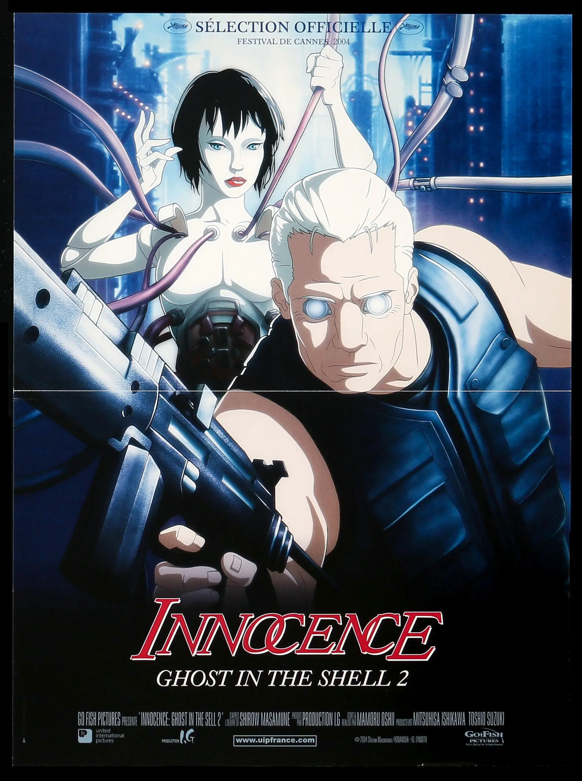Ghost in the Shell 2: Innocence (2004) original movie poster for sale at Original Film Art - Vintage Movie Posters