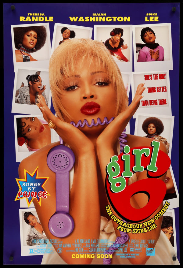 Girl 6 1996 Original Advance One Sheet Movie Poster Original