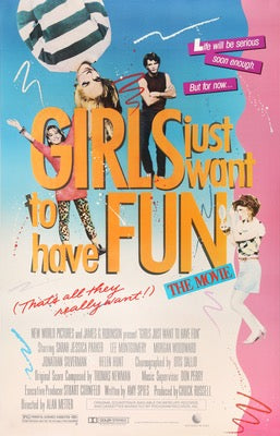 Girls Just Want to Have Fun (1985) original movie poster for sale at Original Film Art - Vintage Movie Posters