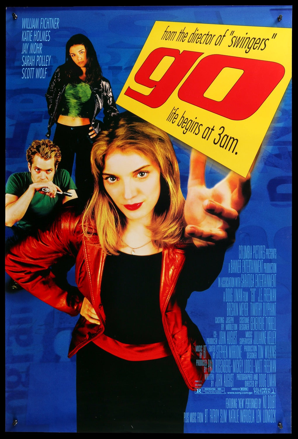 Go (1999) Original One-Sheet Movie Poster - Original Film Art - Vintage Movie  Posters