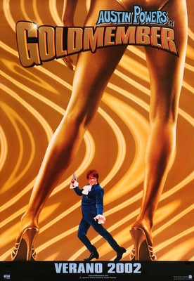 Austin Powers in Goldmember (2002) Original One-Sheet Movie Poster
