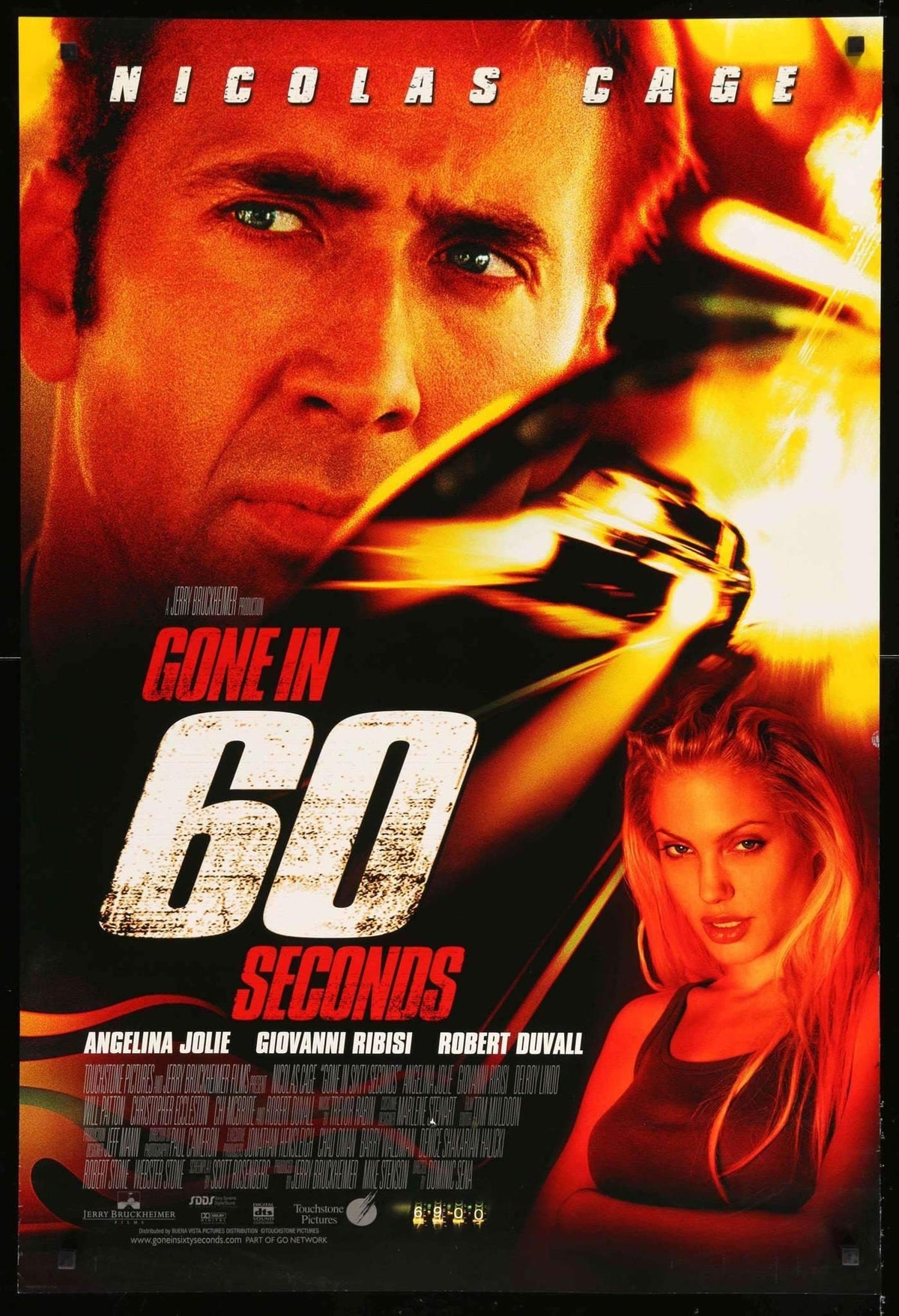 Gone in 60 Seconds (2000) original movie poster for sale at Original Film Art - Vintage Movie Posters