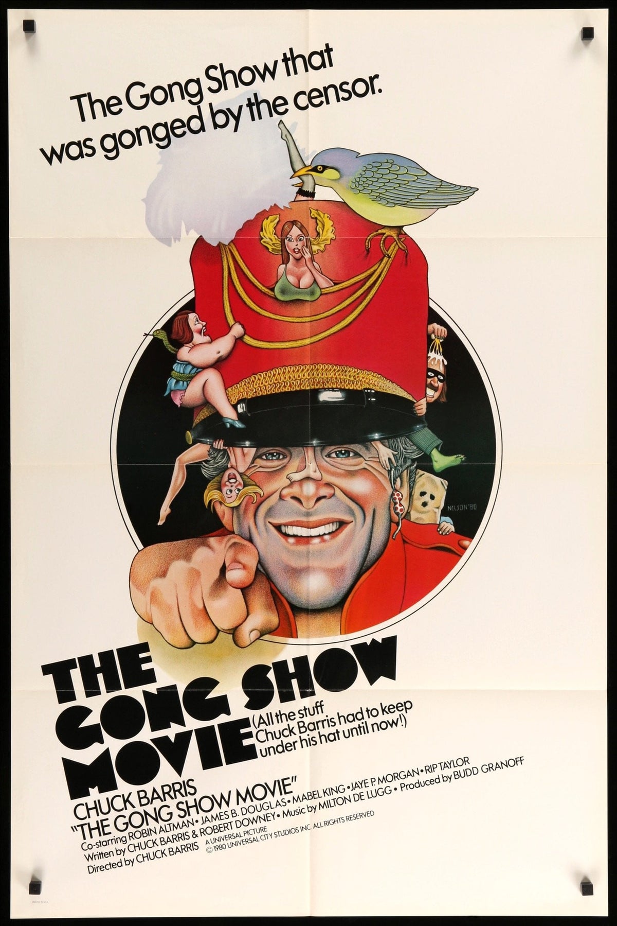 Gong Show Movie (1980) original movie poster for sale at Original Film Art