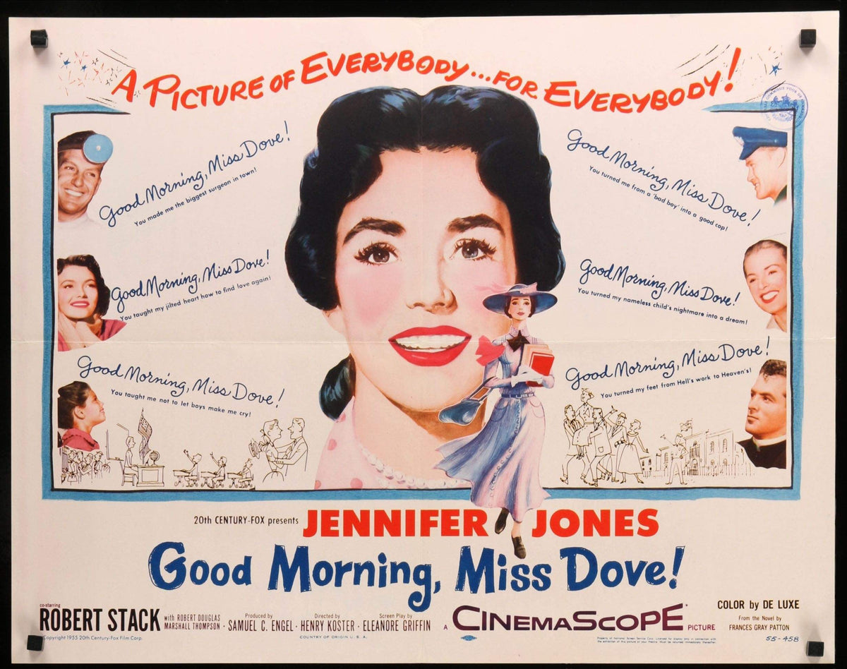 Good Morning, Miss Dove (1955) original movie poster for sale at Original Film Art - Vintage Movie Posters