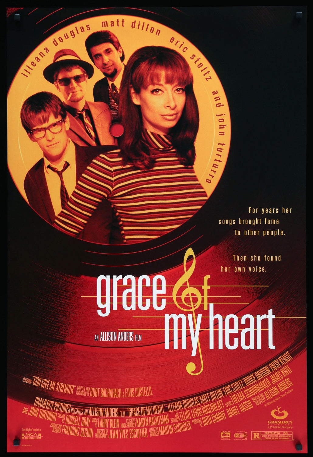 Grace of My Heart (1996) original movie poster for sale at Original Film Art