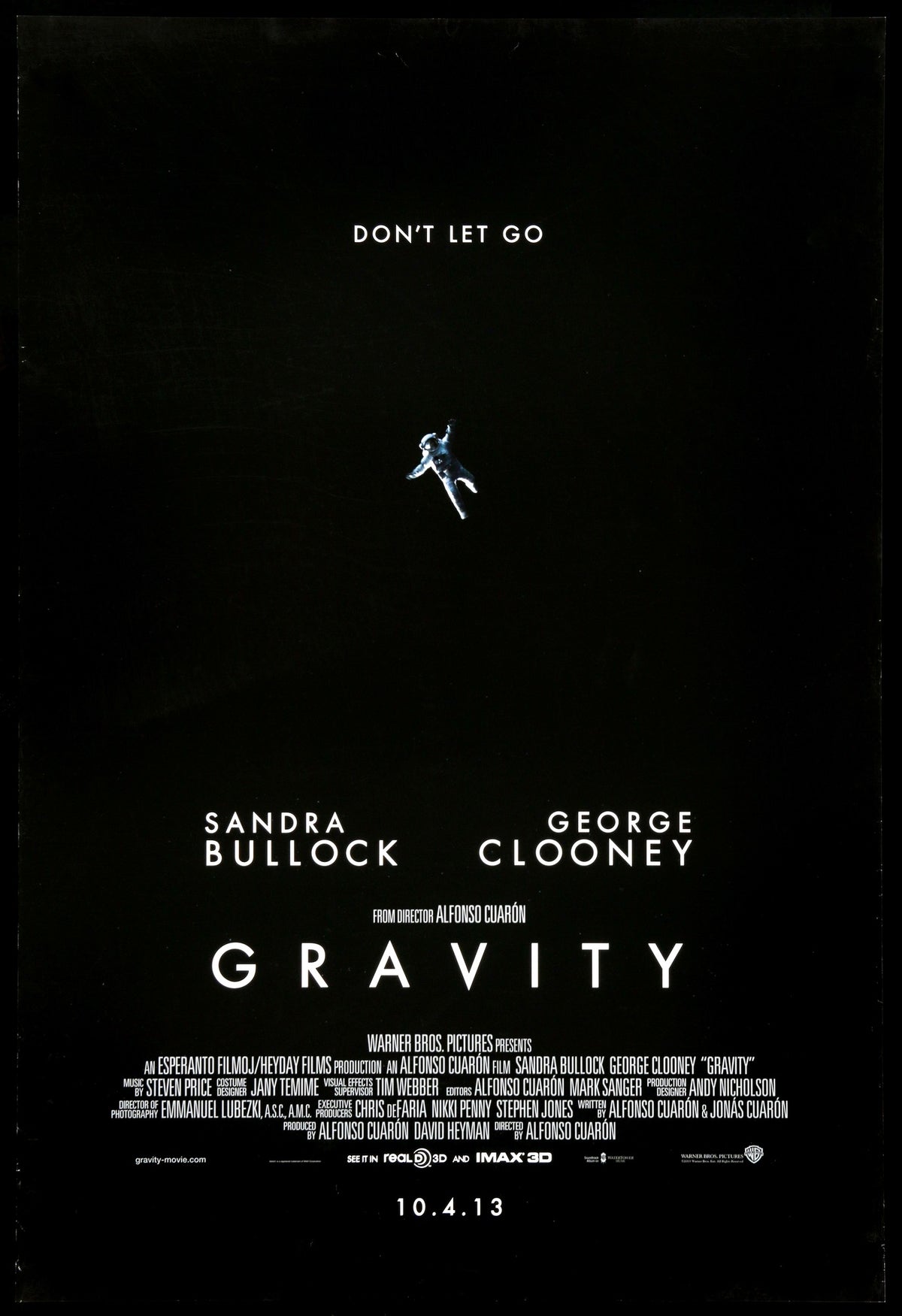 Gravity (2013) original movie poster for sale at Original Film Art - Vintage Movie Posters
