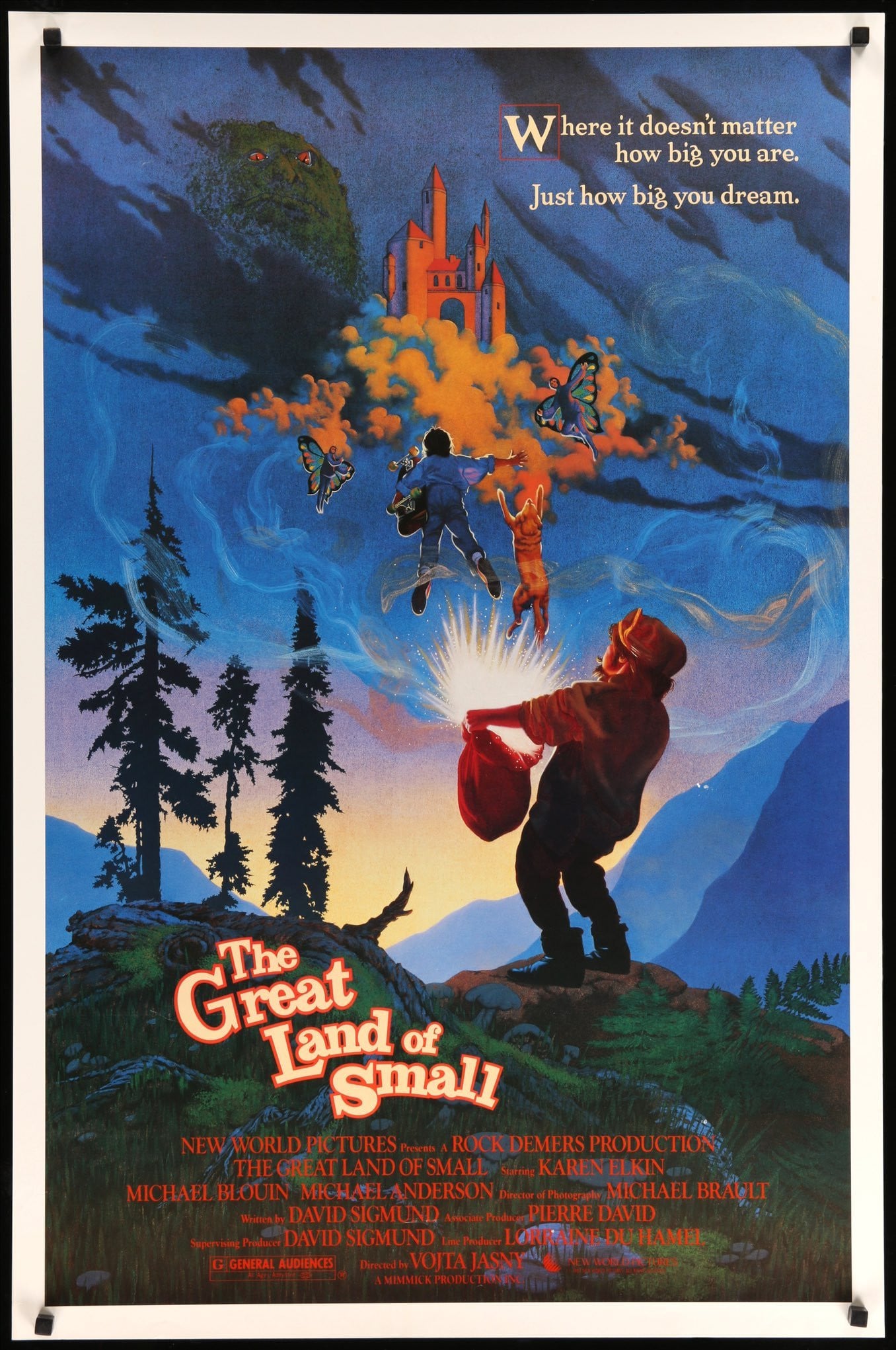 Great Land of Small (1987) original movie poster for sale at Original Film Art
