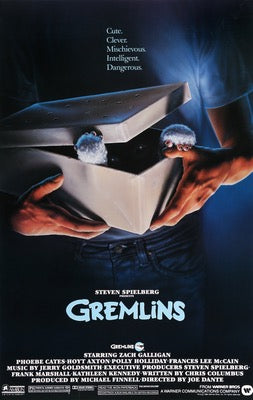 GREMLINS ポスター 1984 Gremlins Movie Poster 11X17 Gizmo Billy Kate Howie