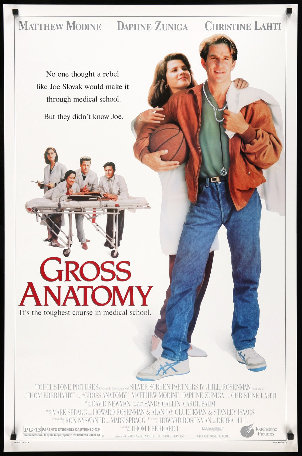 Gross Anatomy (1989) original movie poster for sale at Original Film Art