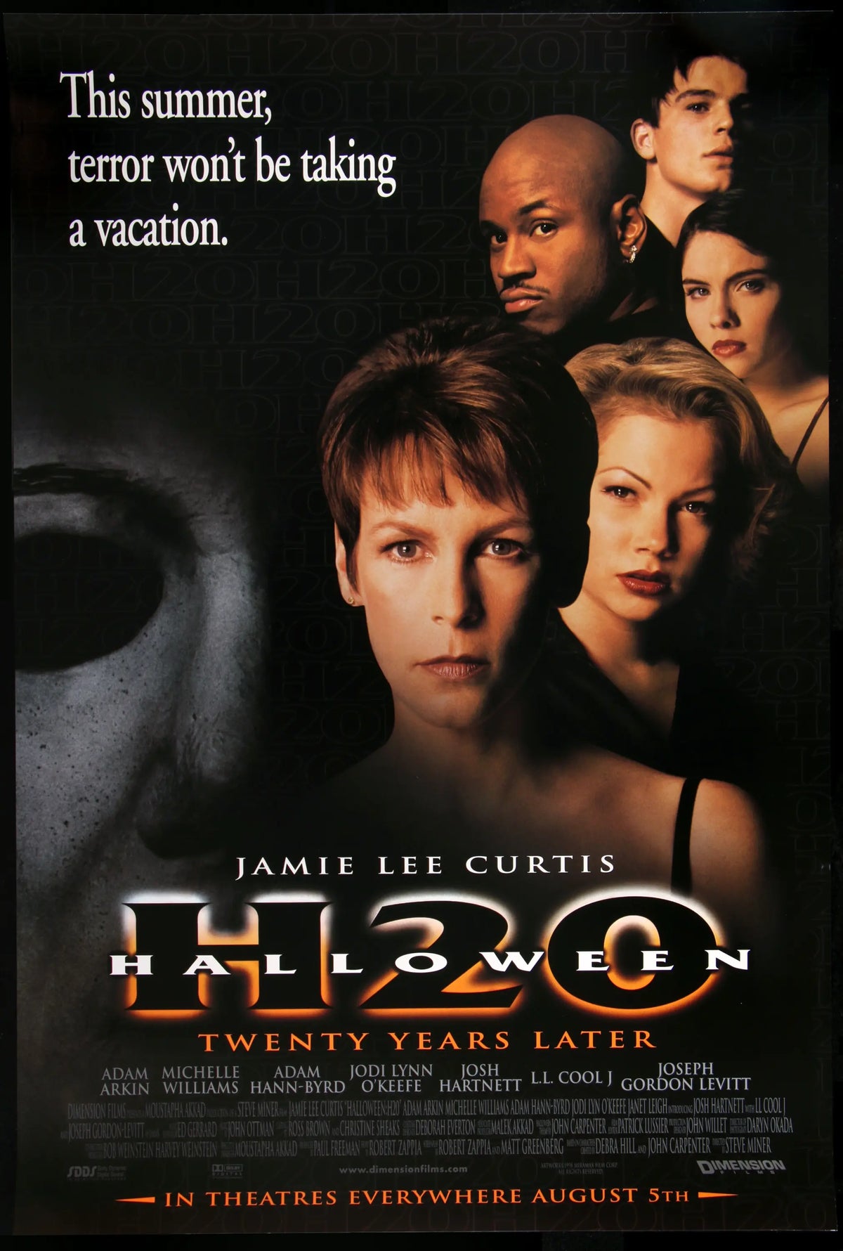 Halloween H20 -Twenty Years Later (1998) original movie poster for sale at Original Film Art - Vintage Movie Posters