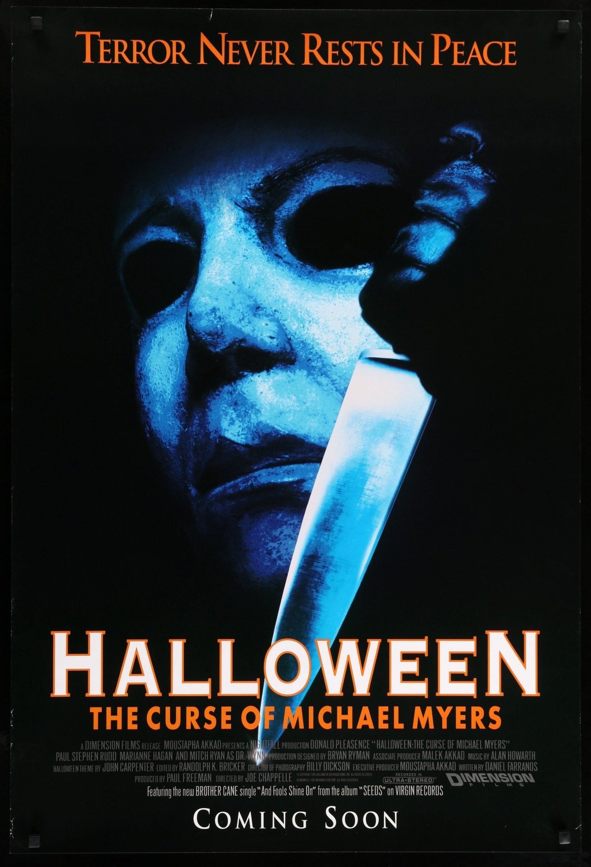 Halloween 6: The Curse of Michael Myers (1995) original movie poster for sale at Original Film Art