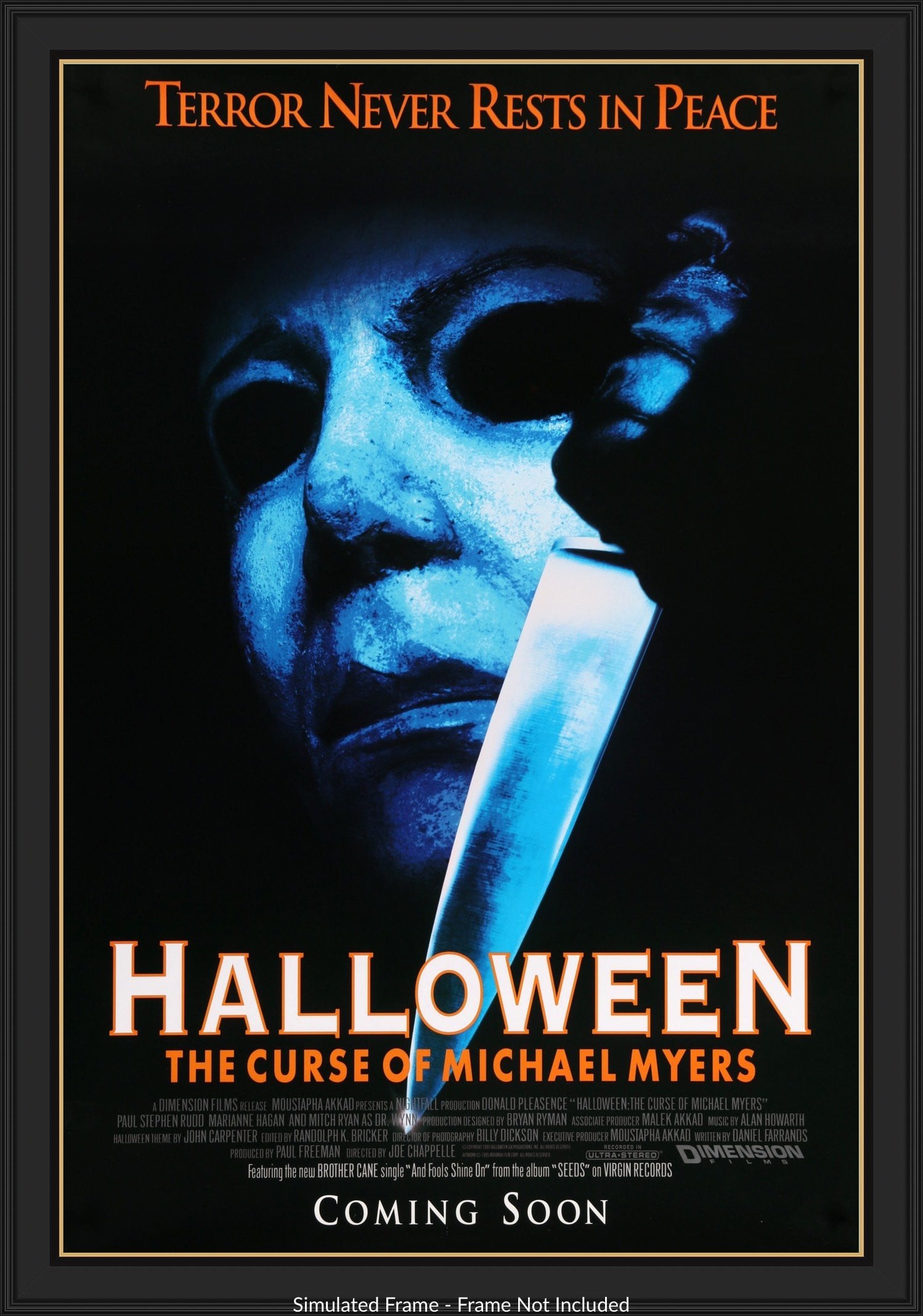 Halloween 6: The Curse of Michael Myers (1995) original movie poster for sale at Original Film Art