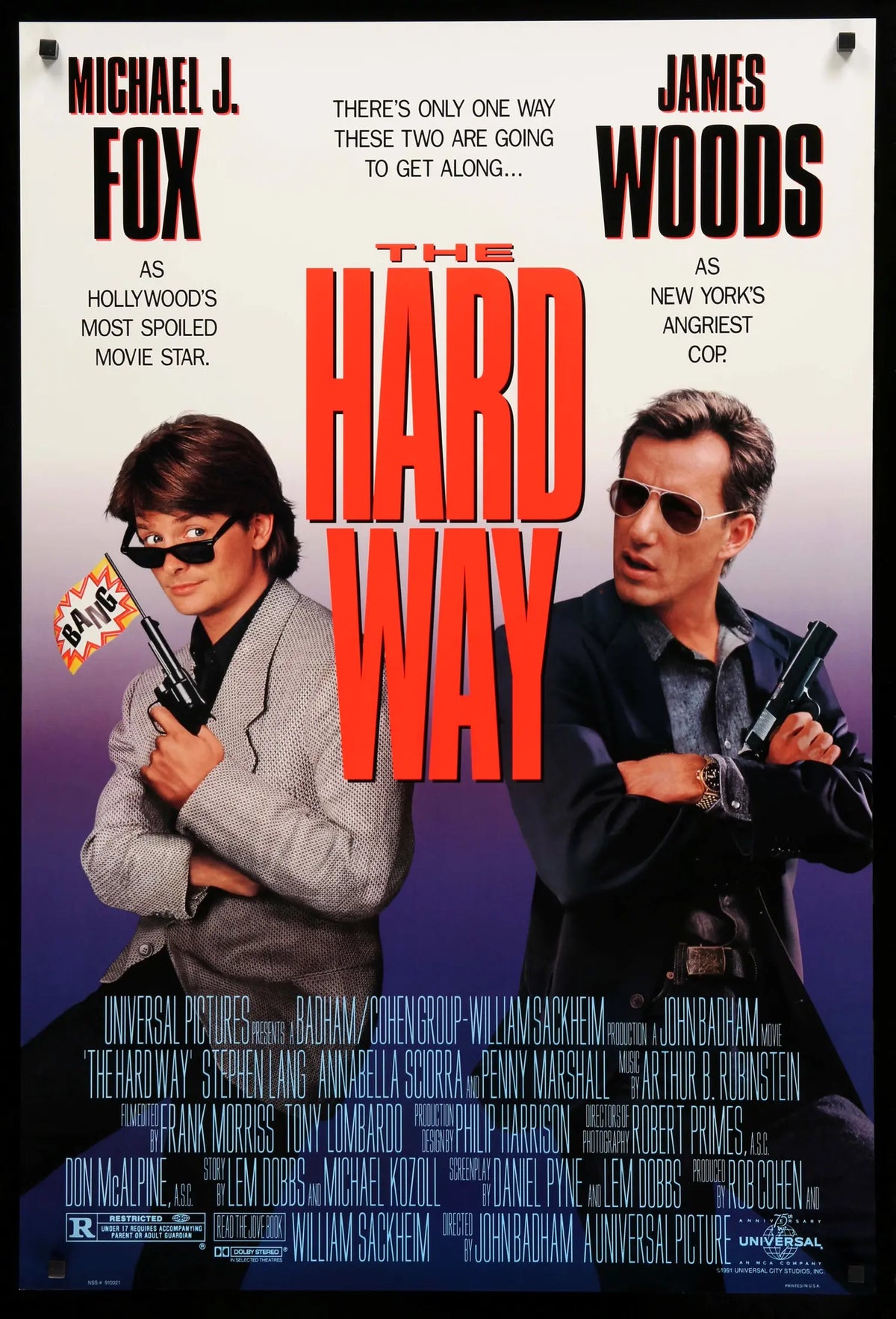 Hard Way (1991) original movie poster for sale at Original Film Art