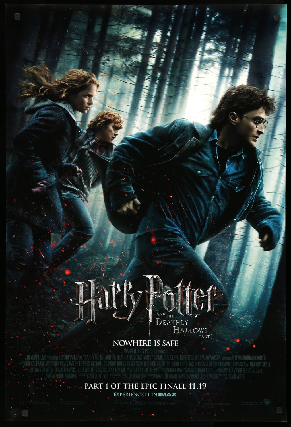 Harry Potter and the Deathly Hallows - Part 1 (2010) original movie poster for sale at Original Film Art - Vintage Movie Posters