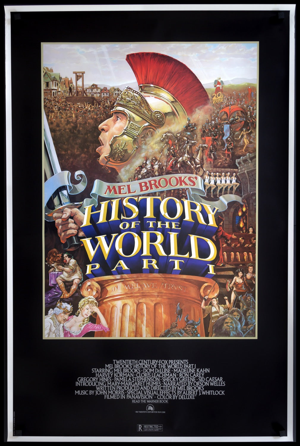 History of the World Part 1 (1981) original movie poster for sale at Original Film Art