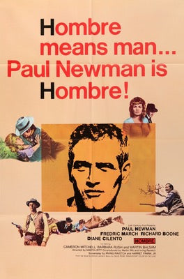 Hombre (1967) original movie poster for sale at Original Film Art - Vintage Movie Posters