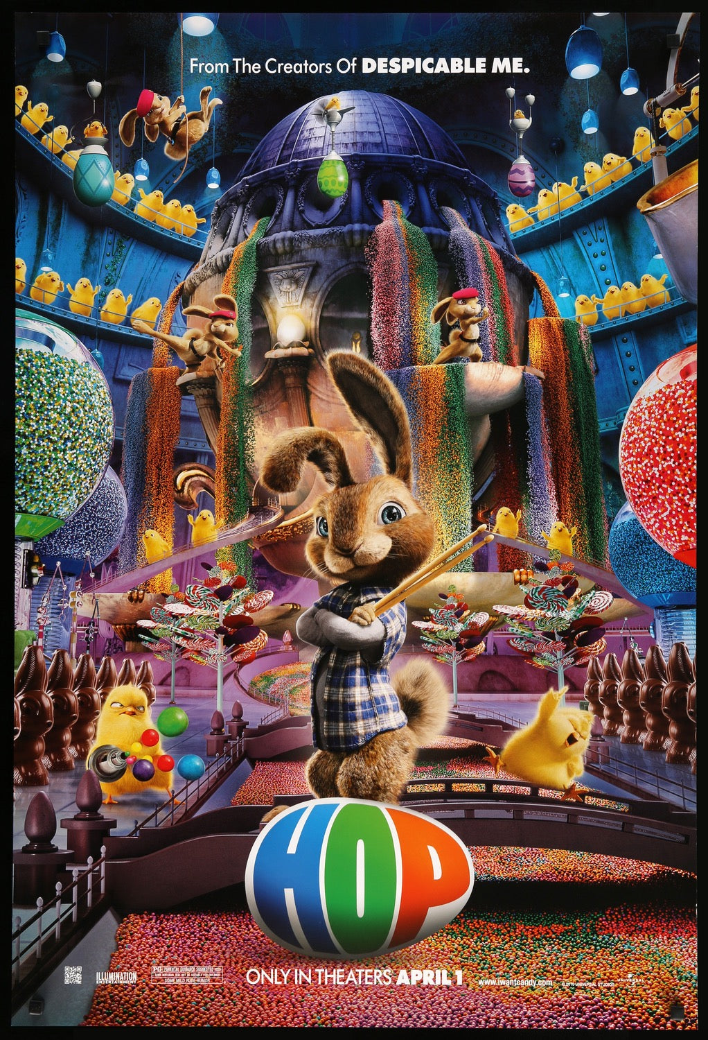 Hop (2011) Original One-Sheet Movie Poster - Original Film Art ...