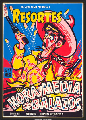 Hora y media de balazos (1957) original movie poster for sale at Original Film Art